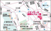 『ゼクシィなび』福岡ルクルカウンター周辺地図