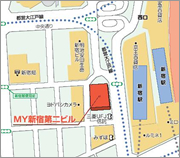 ハウジングナビカウンター新宿地図