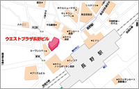 『ゼクシィなび』長野カウンター周辺地図